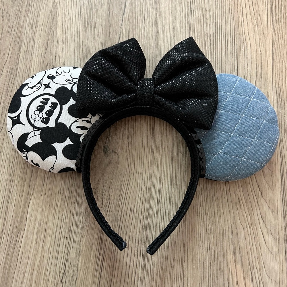 Disney Small Shop Mickey Mouse Quilted Denim Ears